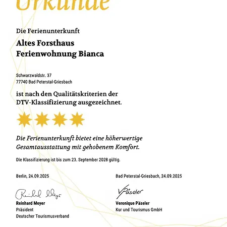 公寓 Altes Forsthaus - Bianca *